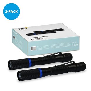 FlinQ Pen Flashlight Premium 2-pack – Compacte en krachtige LED zaklamp voor dagelijks gebruik