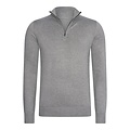 Mario Russo Mario Russo Half Zip Trui met Rits - Schipperstrui