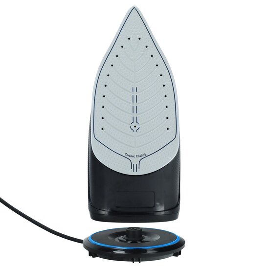 BREND BREND BR-2232 Draadloos Stoomstrijkijzer met Oplaadbasis – 200W