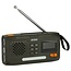 BREND BREND Compacte DAB/FM Noodradio met Bluetooth, SOS-alarm en Zonnepaneel