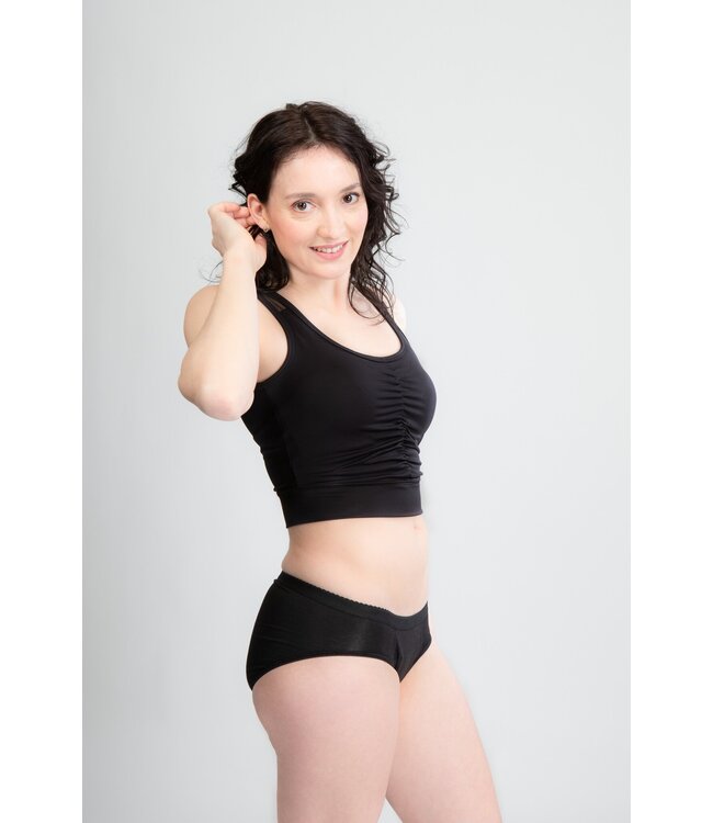 Swaens Bamboo Underwear Basic Ultra Schwarz