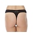 Swaens Bamboo Underwear Tanga Schwarz - 3 Stück