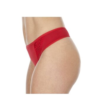 Swaens Bamboo Underwear Tanga Rot