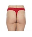 Swaens Bamboo Underwear String Rot