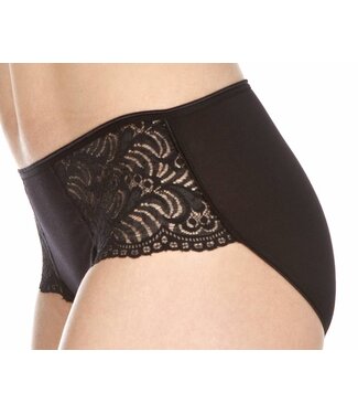 Swaens Bamboo Underwear Midi Schwarz