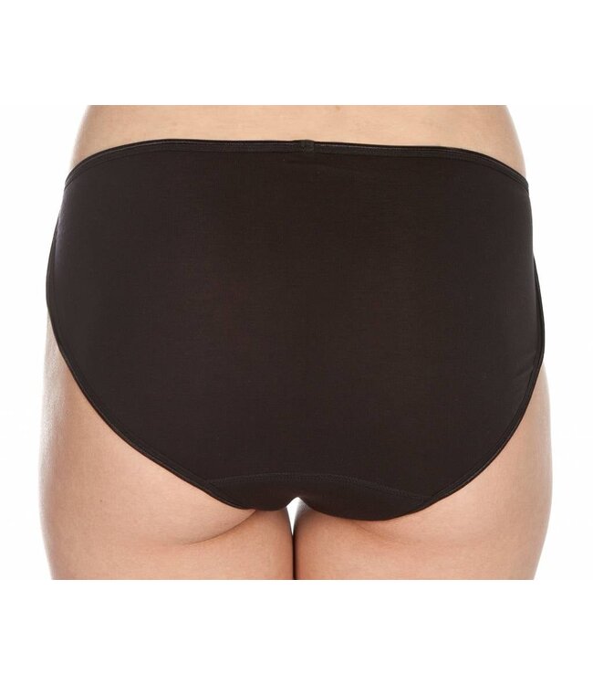 Swaens Bamboo Underwear Midi Schwarz