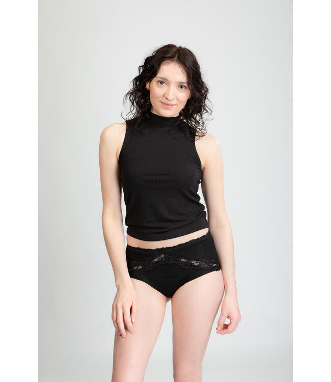 Swaens Bamboo Underwear Hipster Schwarz - 5 Stück