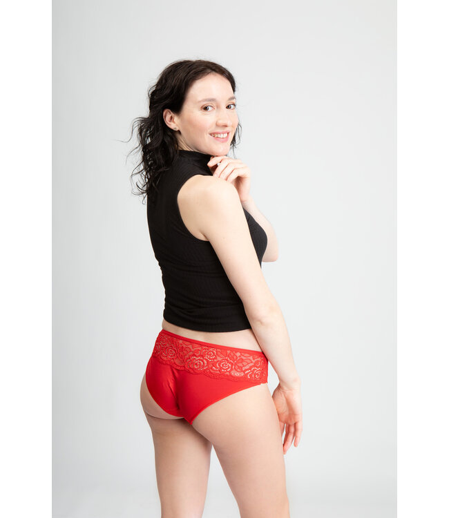 Swaens Bamboo Underwear Mini Rot  set 3