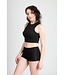 Swaens Bamboo Underwear  Mädchen-Boxer Schwarz