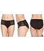 Swaens Bamboo Underwear Midi  Schwarz 3 Stück