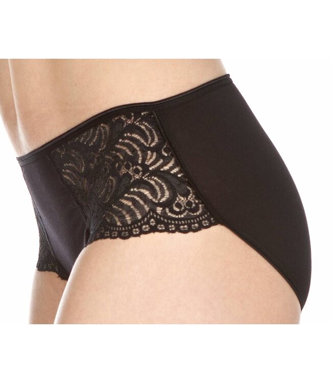 Swaens Bamboo Underwear Midi Schwarz