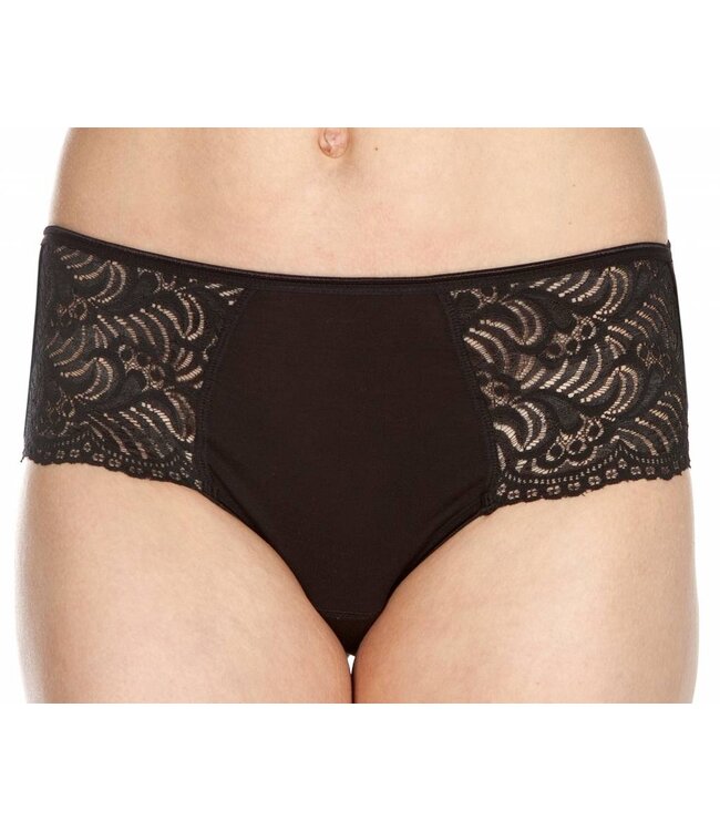 Swaens Bamboo Underwear Midi Schwarz