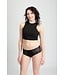 Swaens Bamboo Underwear Midi Schwarz