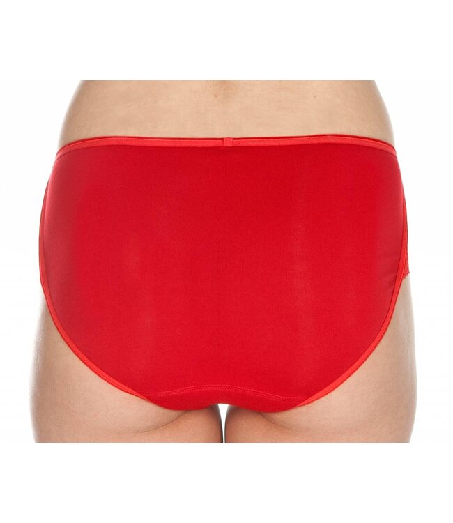 Swaens Bamboo Underwear Midi Rot - 3 Stück