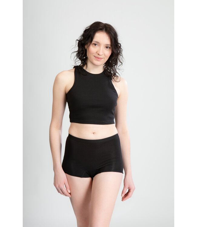 Swaens Bamboo Underwear SHhorts chwarz - 3 Stück