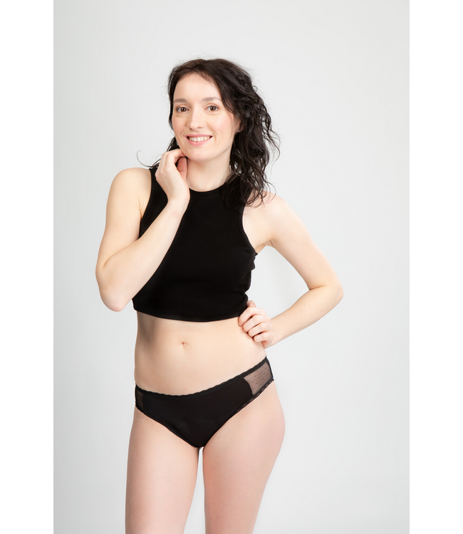 Swaens Bamboo Underwear Maxi Schwarz