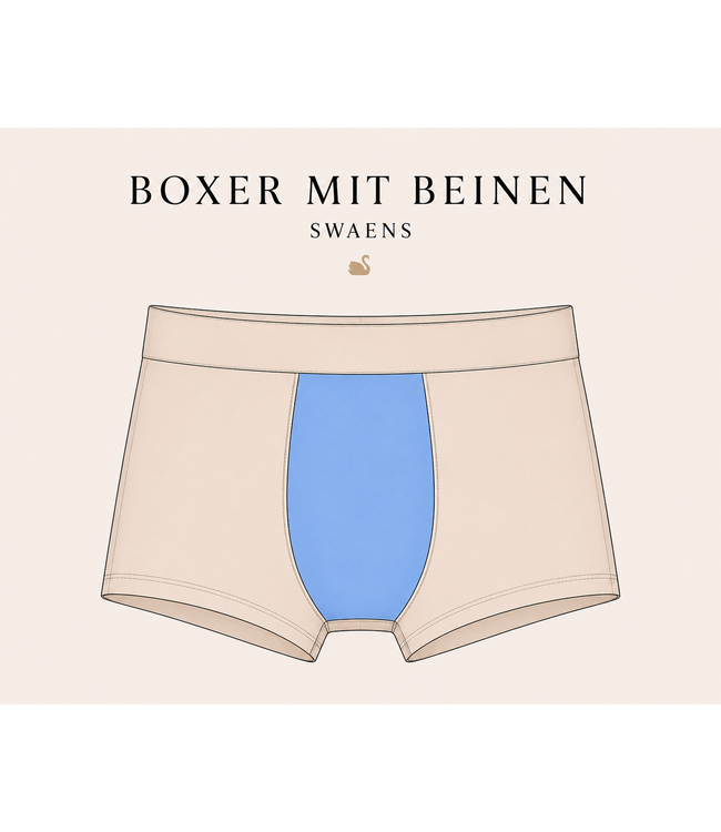 Swaens Bamboo Underwear  Swaens Boxershorts mit Beinen - 5 Stück