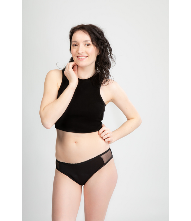 Swaens Bamboo Underwear Maxi - Schwarz - 3 Stück