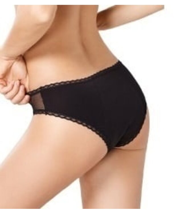Swaens Bamboo Underwear Maxi - Schwarz - 3 Stück