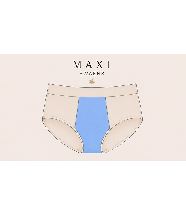 Swaens Bamboo Underwear Maxi - Schwarz - 3 Stück