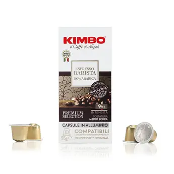 Kimbo NC Espresso Barista 100%  Arabica 10pcs/box (Al)