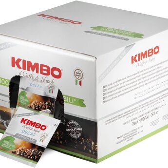 Kimbo Pods Decaffeinated 100pcs Formula Bar