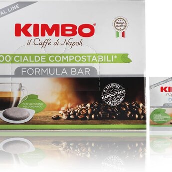 Kimbo Pods Decaffeinated 100pcs Formula Bar