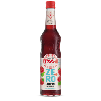 Toschi Vignola Raspberry Zero+ Syrup 560ml
