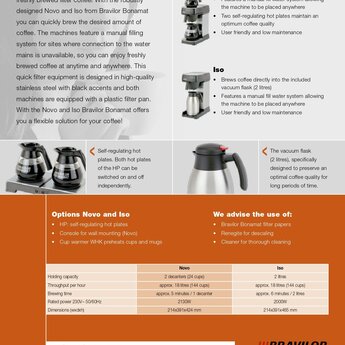 Bravilor Novo Quick Filter