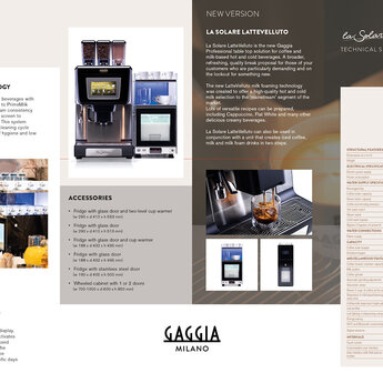 Gaggia La Solare 2ES3RM Z4000 IX (2ES+IN+FM)