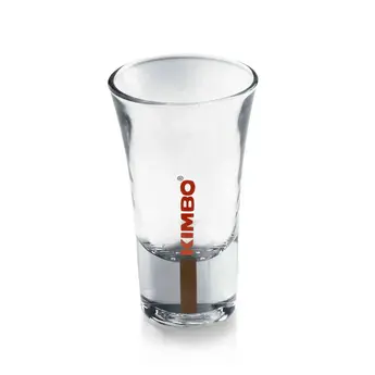 Kimbo Glass Shots – Branded Shot Glasses for Espresso Service and Coffee Presentation