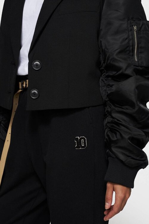 10Days Black bomber blazer