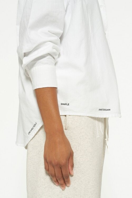 10Days White The pique shirt