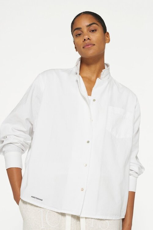 10Days White The pique shirt