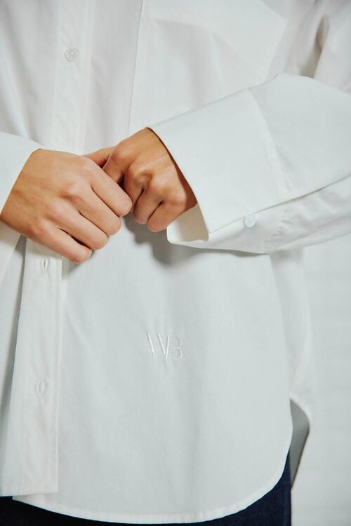 WITHBLACK Witte Blouse