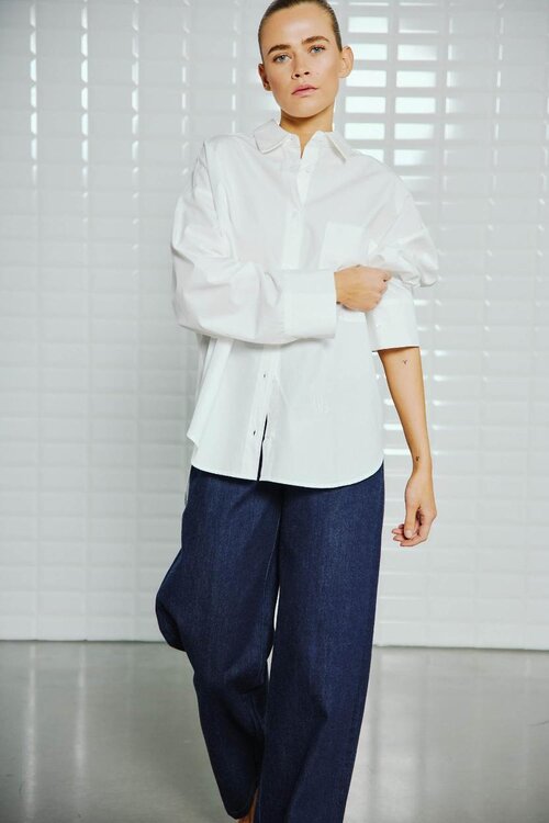 WITHBLACK Witte Blouse