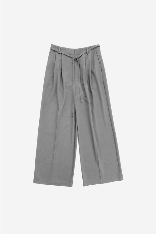 WITHBLACK Donkergrijze Broek