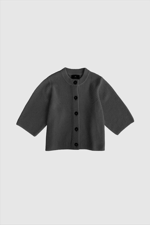 WITHBLACK Vest in Donkergrijs