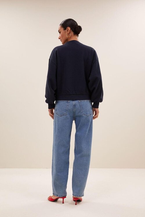 By Bar Donkerblauw Sweater