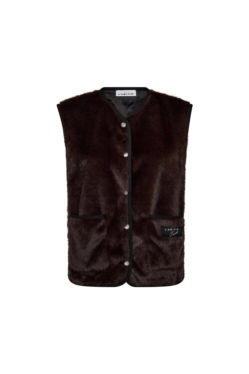 Haute L'Amitie Bodywarmer in Bruin