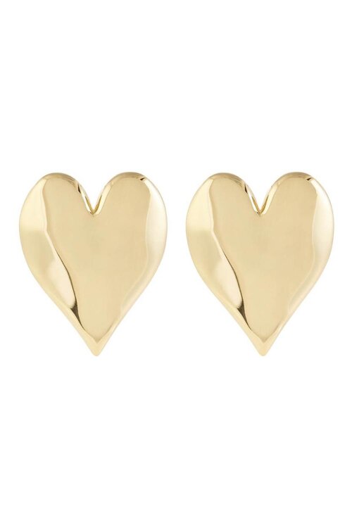 Anna & Nina Goud Forbidden Love Stud Earrings