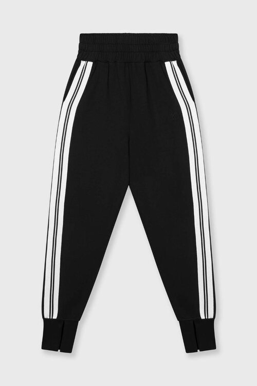 10Days Zwarte ballet jogger met tape