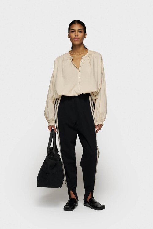 10Days Zwarte ballet jogger met tape