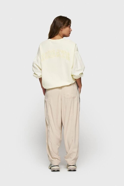 10Days pastel yellow puffed sleeve sweater
