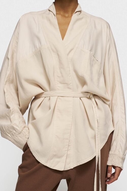 10Days Light Earth kimono blouse van Tencel