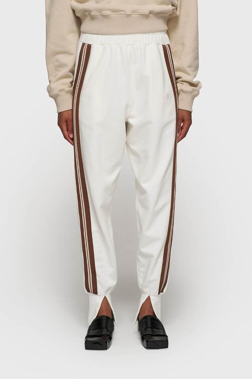 10Days Ecru jogger met balletstijl tape