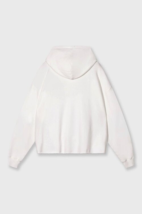 10Days Ecru hoodie met opvallend logo