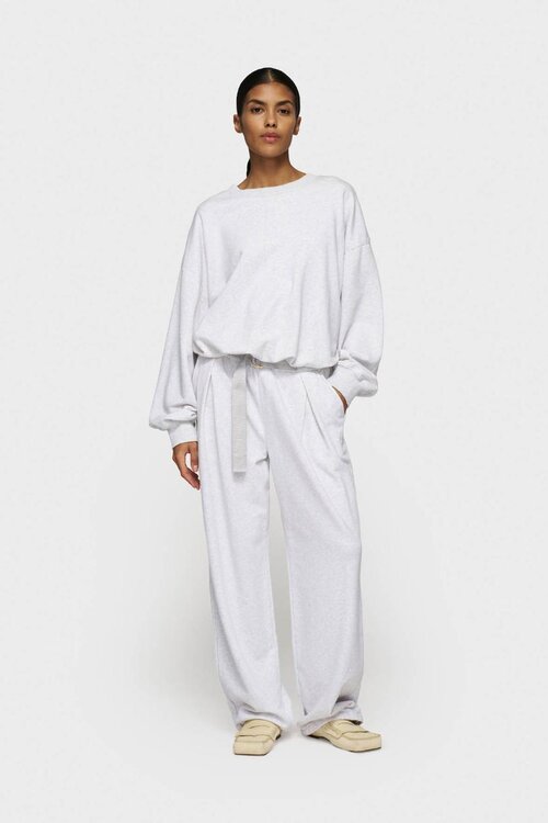 10Days white grey melee belt jogger