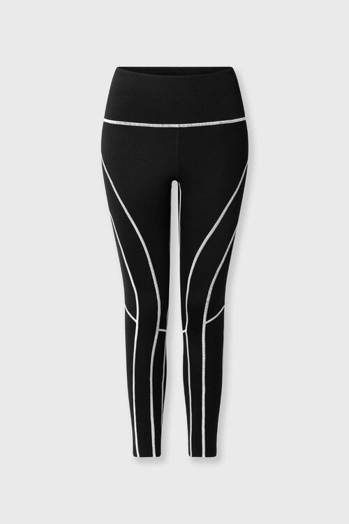 10Days Zwarte contrastleggings