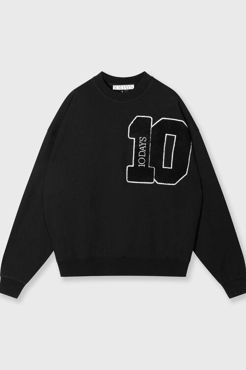 10Days Zwarte baseballtrui 10